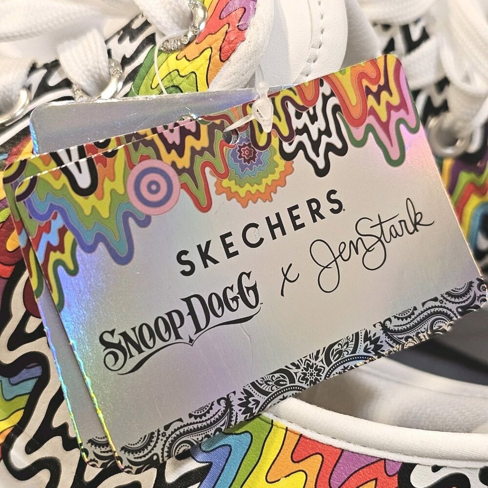 Skechers x Snoop Dogg Jen Stark Slip-Ins Sneakers Drip - Women's Size 8 - Picture 11 of 12